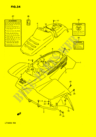 PARACHOQUES FRONTAL (MODELO K/L) para Suzuki QUADRUNNER 160 1992