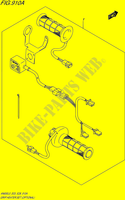 GRIP CALENTADOR SET (OPTIONAL) (AN650L5 E03) para Suzuki BURGMAN 650 2015