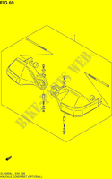 KNUCKLE CUBIERTA (OPTIONAL) para Suzuki V-STROM 1000 2014