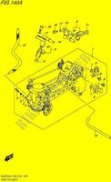 CUERPO DEL ACELERADOR (DL650XAL5 E28) para Suzuki V-STROM 650 2015
