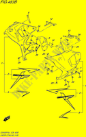 CARENADOS INFERIORES (YVB) para Suzuki GSX-F 650 2014