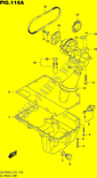 CARTER INFERIOR   BOMBA DE ACEITE  para Suzuki GSX-R 600 2015