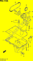 CARTER INFERIOR   BOMBA DE ACEITE  para Suzuki GSX-R 600 2015