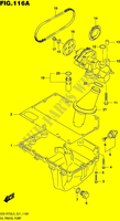 CARTER INFERIOR   BOMBA DE ACEITE  para Suzuki GSX-R 750 2015