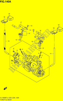 CUERPO DEL ACELERADOR (VL1500BTL4 E03) para Suzuki BOULEVARD 1500 2014