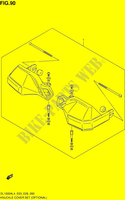 PROTECTORES DE MANOS (OPTIONAL) para Suzuki V-STROM 1000 2014