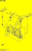 CUERPO DEL ACELERADOR (VL1500BL4 E03) para Suzuki BOULEVARD 1500 2014