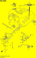 DEPÓSITO DE COMBUSTIBLE (VL1500BL4 E03) para Suzuki BOULEVARD 1500 2014