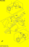 INTERMITENTES DELANTEROS (VL1500BL4 E03) para Suzuki BOULEVARD 1500 2014