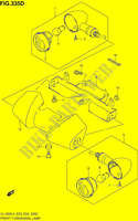 INTERMITENTES DELANTEROS (VL1500BL4 E33) para Suzuki BOULEVARD 1500 2014