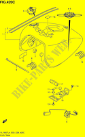DEPÓSITO DE COMBUSTIBLE (VL1500TL4 E33) para Suzuki BOULEVARD 1500 2014