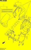 SOPORTE   CARENADO DE FARO (VZR1800ZL4 E43) para Suzuki BOULEVARD 1800 2014