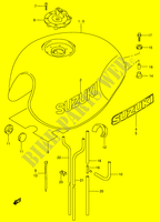 DEPOSITO COMBUSTIBLE para Suzuki GSX 750 2000
