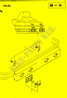 CONJUNTO LAMPARAS MALETERO (OPCIONAL) para Suzuki CAVALCADE 1400 1986
