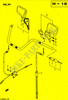 MANILLAR   CABLE CONTROL (MODELO H/J) para Suzuki CAVALCADE 1400 1986