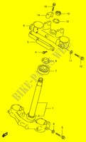 TUBO DIRECCION (MODELO T/V/W) para Suzuki RM 125 1998