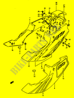 CUBRE ESTRUCTURA (MODELO N) para Suzuki RG 125 1993