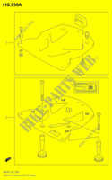 STOPPER SET REAR BOX PLATE (OPTIONAL) para Suzuki BURGMAN 650 2013