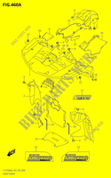GUARDABARROS DELANTEROS (LT A750X:M2:P03) para Suzuki KINGQUAD 750 2022