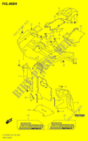 GUARDABARROS DELANTEROS (LT A750XPZ:M2:P28) para Suzuki KINGQUAD 750 2022