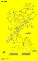 GUARDABARROS DELANTEROS (LT A750XP:M2:P03) para Suzuki KINGQUAD 750 2022