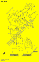 GUARDABARROS DELANTEROS (LT A500XP:M2:P28) para Suzuki KINGQUAD 500 2022