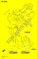 GUARDABARROS DELANTEROS (LT A500XP:M3:P03) para Suzuki KINGQUAD 500 2023