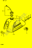 DEPOSITO COMBUSTIBLE (TS100ERT) para Suzuki TS-ER 100 1996
