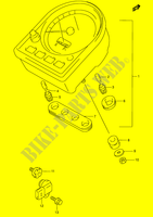 VELOCIMETRO (MODELO X/Y/K1/K2/K3/K4) para Suzuki INTRUDER 1500 2014