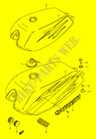 DEPOSITO COMBUSTIBLE (MODELO W) para Suzuki AP 115 1999