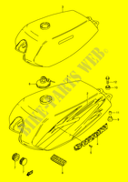 DEPOSITO COMBUSTIBLE (MODELO X/Y) para Suzuki AP 115 1998