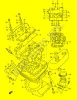 CULATA (DELANTERO)(MODELO K1/K2/K3/K4) para Suzuki INTRUDER 1500 1999