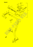 CILINDRO PRINCIPAL DELANTERO (DR350SL/SM/SN/SP/SR) para Suzuki DR 350 1993