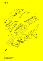 DEPOSITO COMBUSTIBLE COVER para Suzuki B-KING 1300 2009