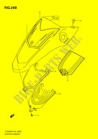 CARENADO CENTRAL (MODEL L0) para Suzuki QUADSPORT 50 2014
