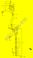 CILINDRO PRINCIPAL TRASERO (GSF1200SAV/SAW/SAX/SAY) para Suzuki BANDIT 1200 1996