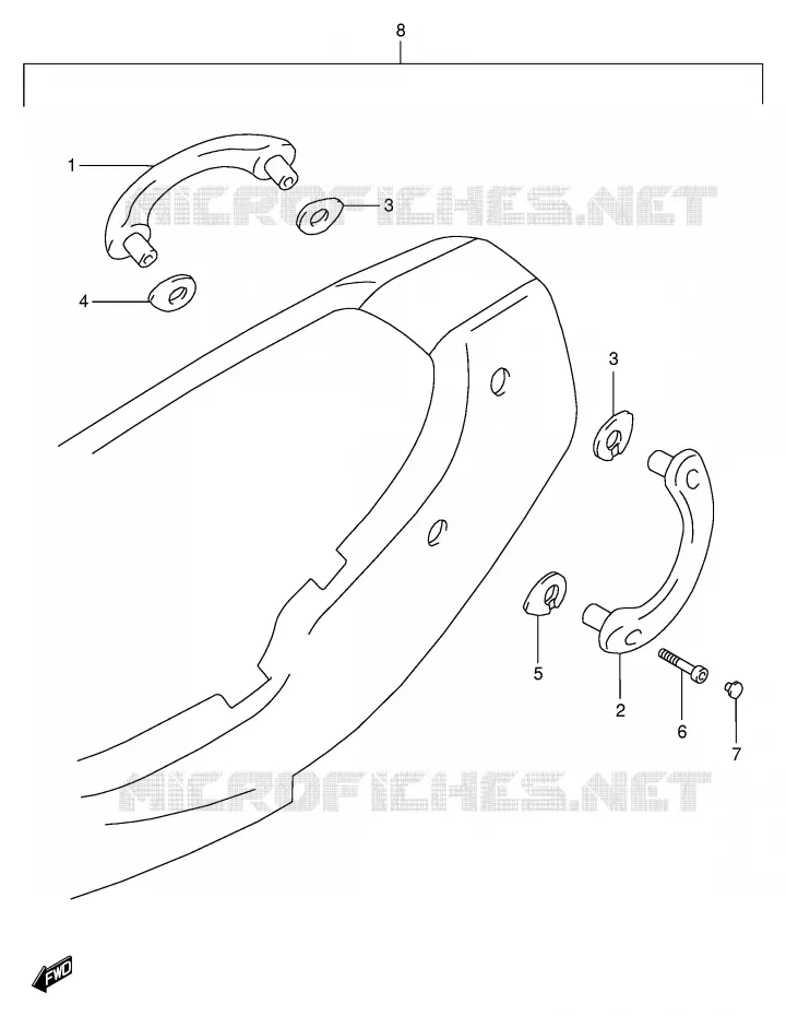 INTERRUPTOR CONDUCTOR Suzuki MOTO 600 BANDIT 1998  GSF600W(E2)