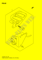 FUENTE DE PODER TERMINAL SET (OPTIONAL) para Suzuki V-STROM 650 2012