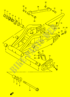 BRAZO PIVOTACION TRASERO (MODELO S/T/V/W) para Suzuki GSX-R 1100 1993