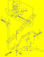CILINDRO PRINCIPAL TRASERO (MODELE AY50W/WR X/Y/K1) para Suzuki KATANA 50 2001
