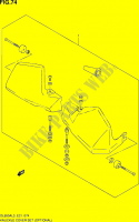KNUCKLE CUBIERTA (OPTIONAL) para Suzuki V-STROM 650 2014