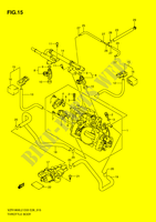 CUERPO DEL ACELERADOR (VZR1800L2 E33) para Suzuki INTRUDER 1800 2012