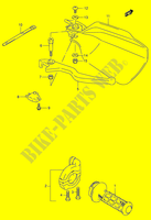 PALANCA DERECHA (MODELE N/P/R/S/T) para Suzuki DR 650 1992
