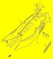 CUBRE ESTRUCTURA  (MODELE R/S/T) para Suzuki GS-E 500 1994