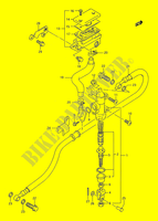 CILINDRO PRINCIPAL TRASERO (MODELE P) para Suzuki BANDIT 400 1993