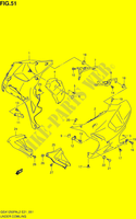 CARENADOS INFERIORES para Suzuki GSX-F 1250 2014
