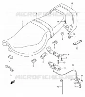 ASIENTO para Suzuki RF 900 1996