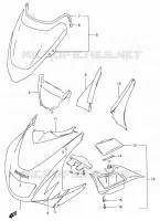 TAPA (RF900RT/RV) para Suzuki RF 900 1996