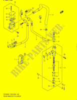 CILINDRO PRINCIPAL TRASERO (SFV650AL1 E28) para Suzuki GLADIUS 650 2011