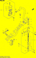 CILINDRO PRINCIPAL TRASERO (SFV650L3 E03) para Suzuki GLADIUS 650 2013